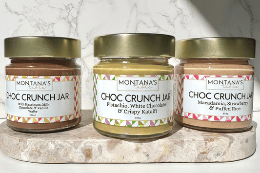 Handmade small batch chocolate and spreads from Montana's Table, Brisbane