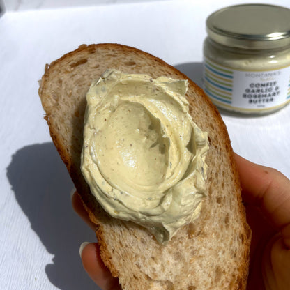 Confit Garlic and Rosemary Whipped Butter