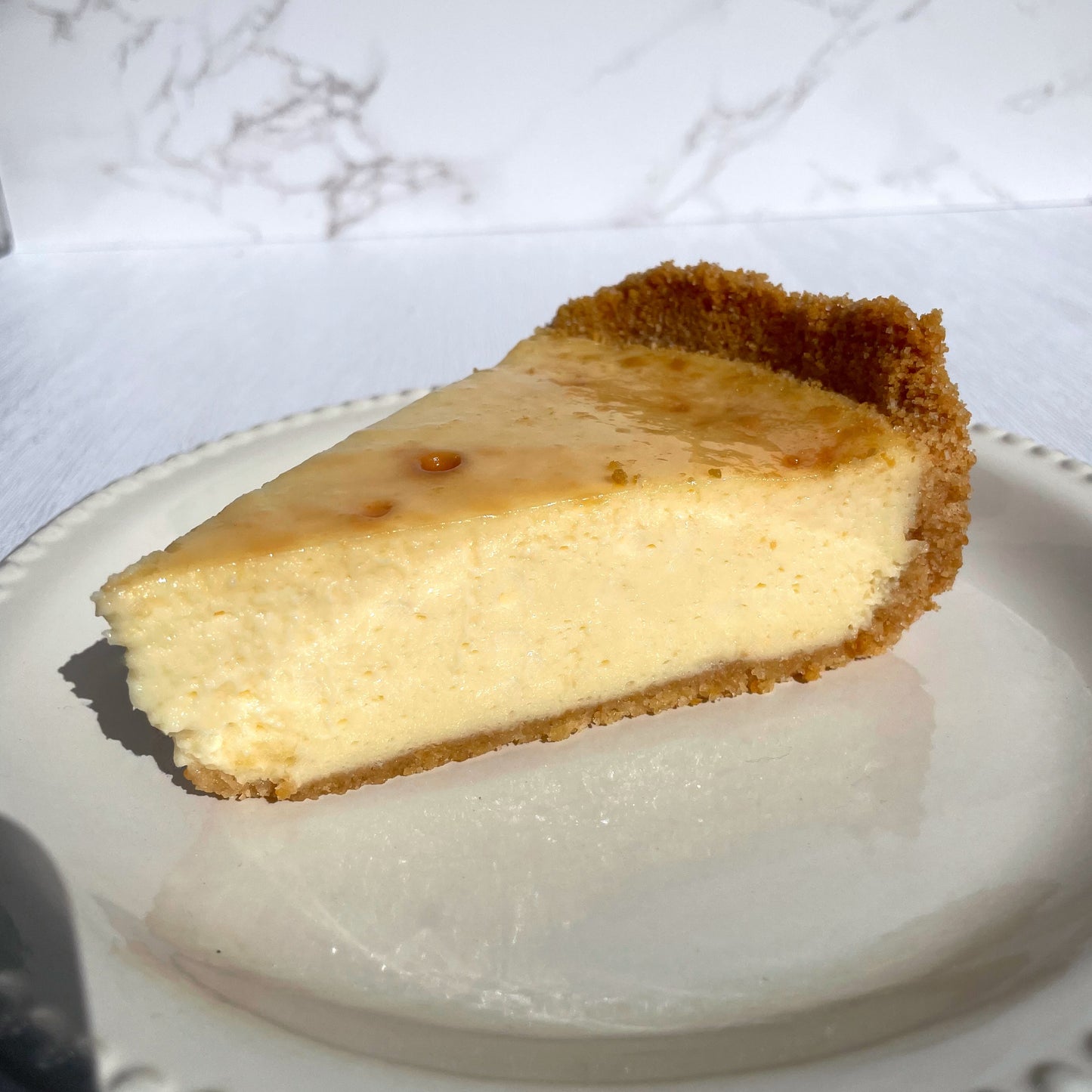 Baked Vanilla Cheesecake